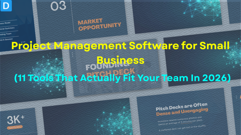 project management software for small business
