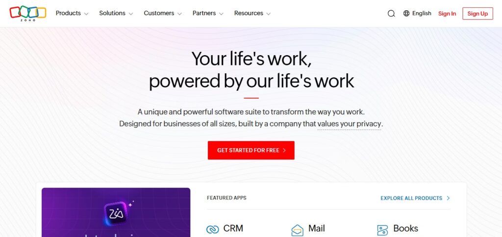 zoho